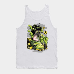 Masked Beauty Miko: Poisonous Lady (Biohazard) Japanese themed Tank Top